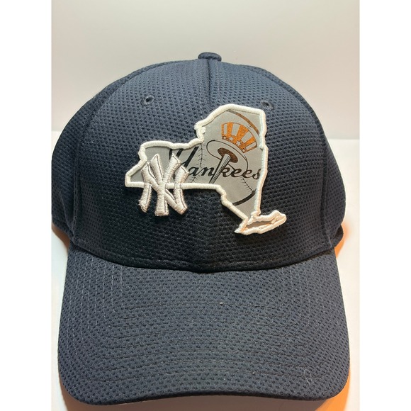 New Era Other - New Era Yankees Hat Medium/Large Navy Mesh Blue State Patch Sporty MLB Cap